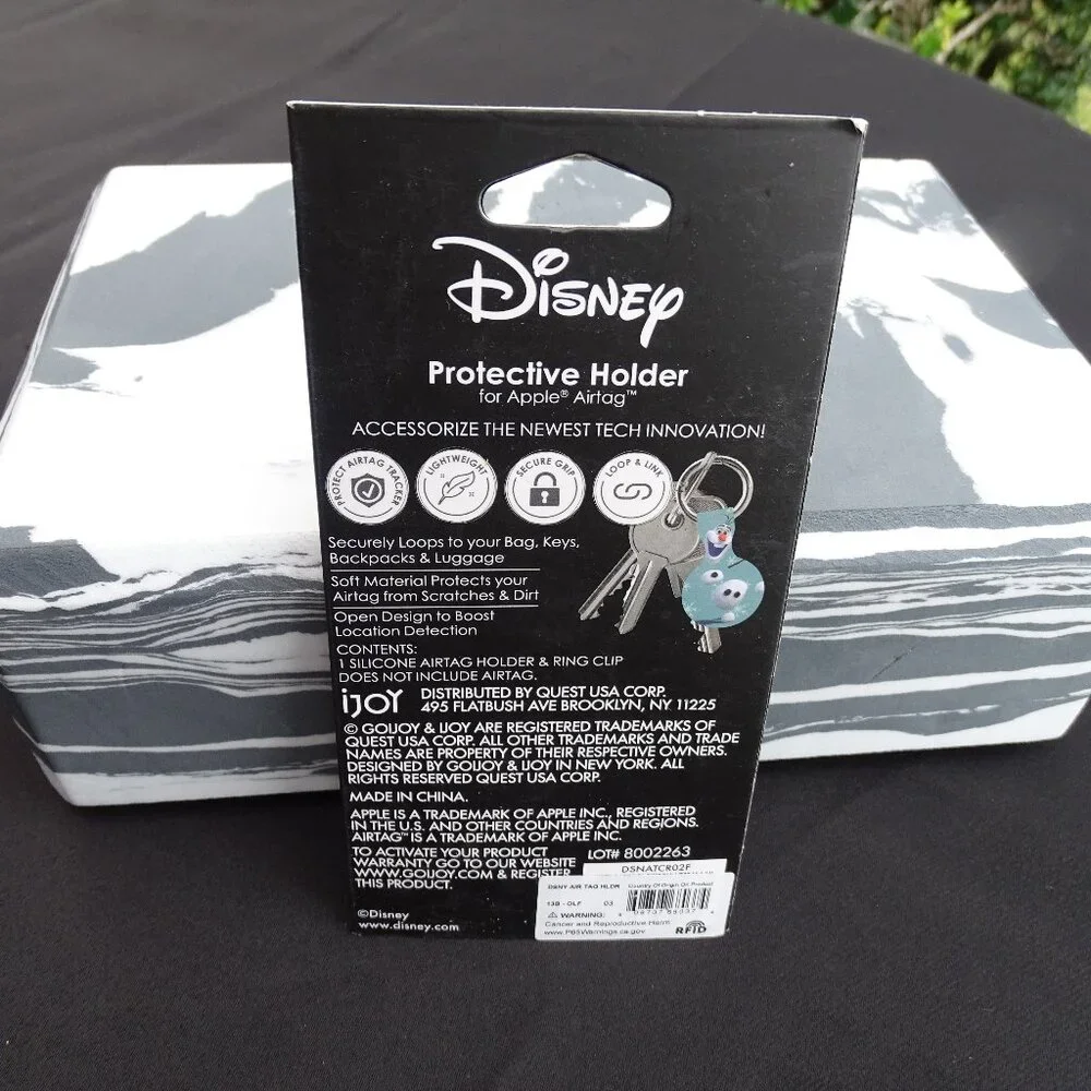 Disney Olaf Frozen Protective Holder For Apple AirTag Holder